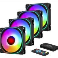 FRISBY FCL-F1410C 4X120mm ARGB FAN+ KONTROL HUB KASA FAN